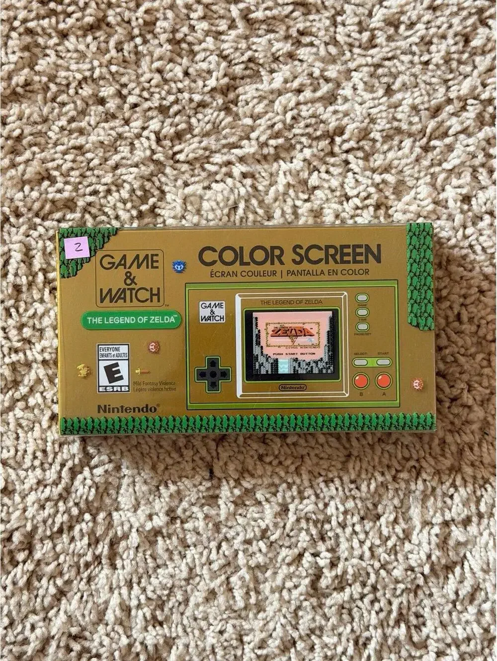 Game & Watch: Legend Of Zelda (New)